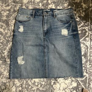 Kensie jeans skirt